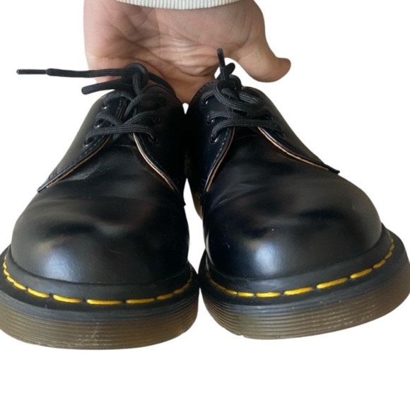 Dr Martens 11837 Black Oxford Shoes Women's Size US 6 L Lace Up Smooth Leather - Picture 7 of 7